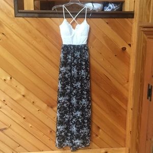 Open Back Maxi Dress